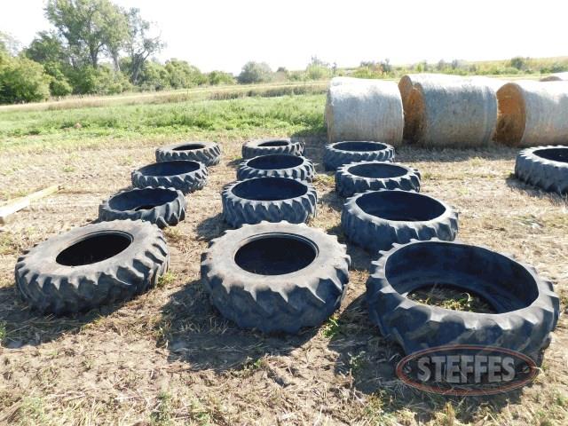 (12) rubber tire feeders 